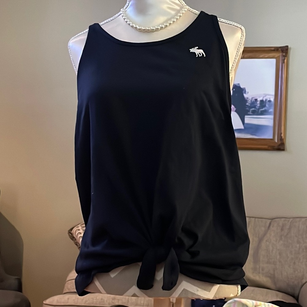 Navy blue tank top